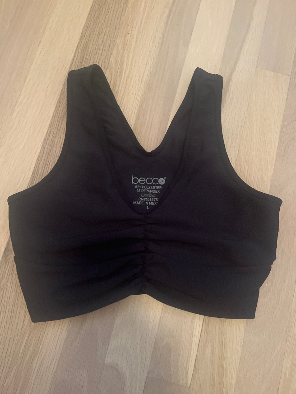 BECCO black Julia Sports Bra  Unlined